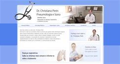 Desktop Screenshot of drperin.com.br